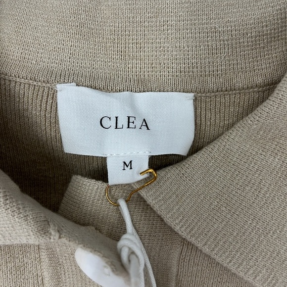 CLEA NWT Gibson polo sweater women’s medium - Picture 2 of 7